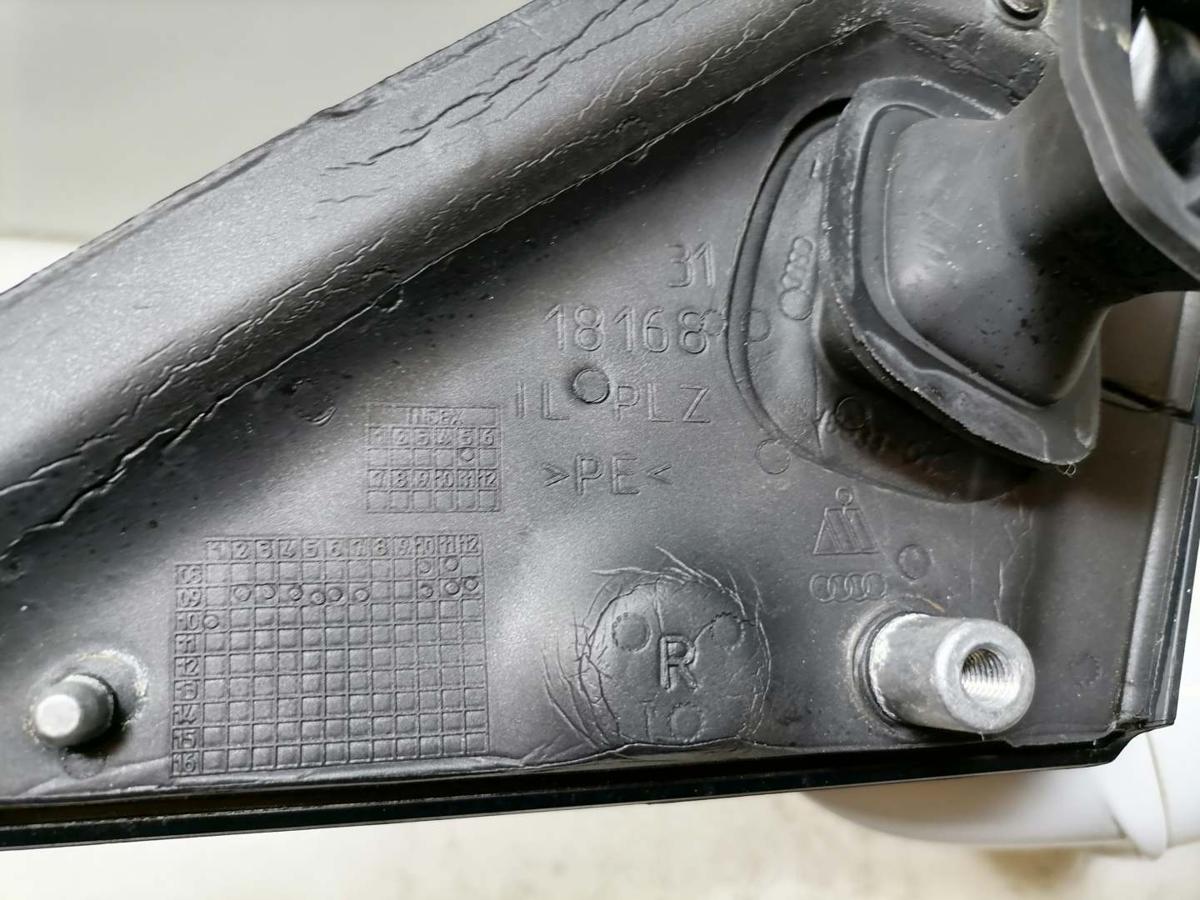 Audi A4 8K B8 original Außenspiegel rechts elektrisch verstellbar LY9C Ibisweiss Bj.2010